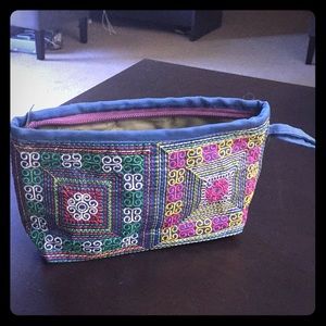 Makeup Caarying Pouch W Zip Closure, Unique Design